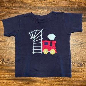 🚂 First Birthday Train Shirt, Size 2T